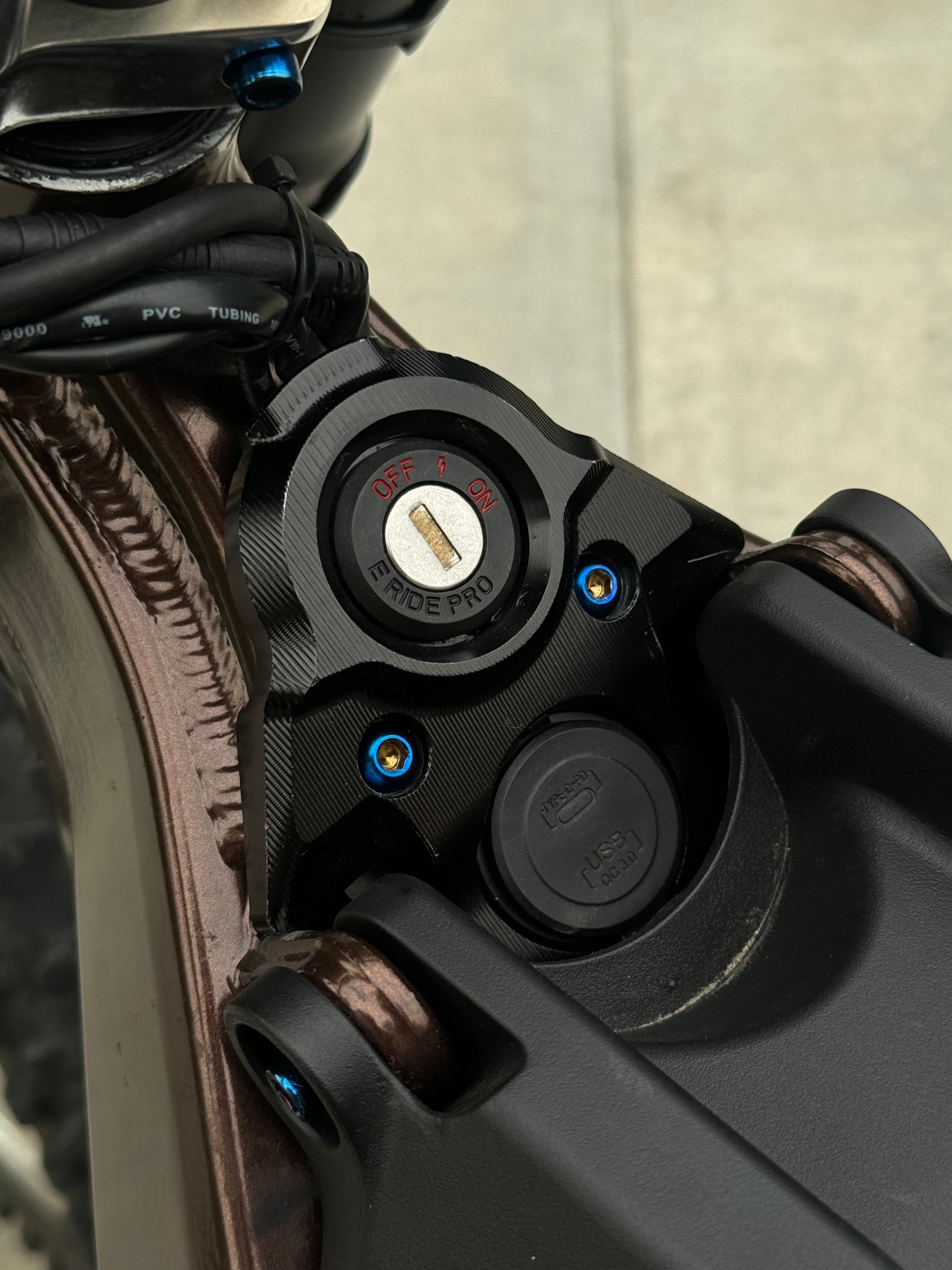 Titanium Ignition cover bolts