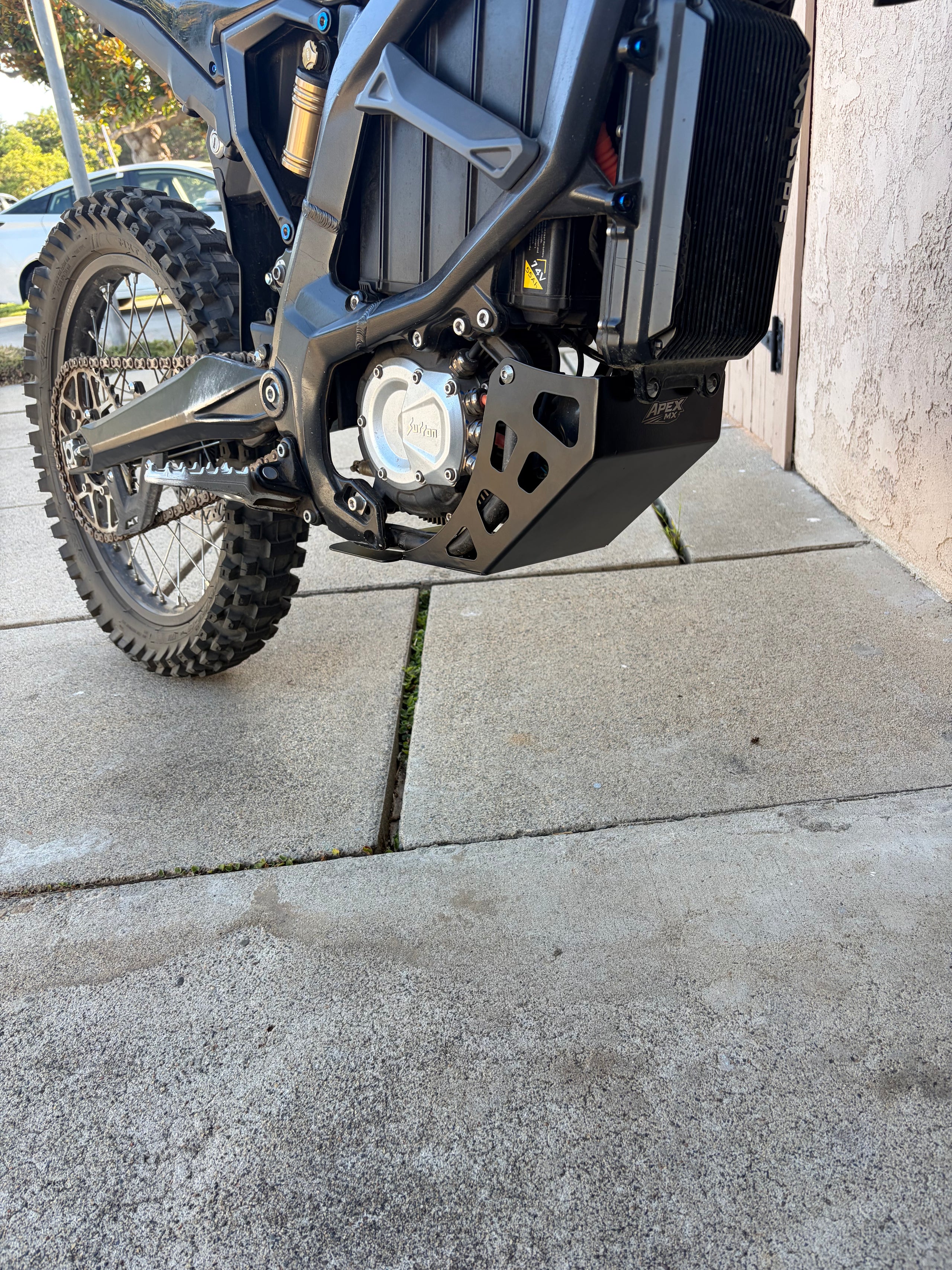 Surron ultra bee skid plate