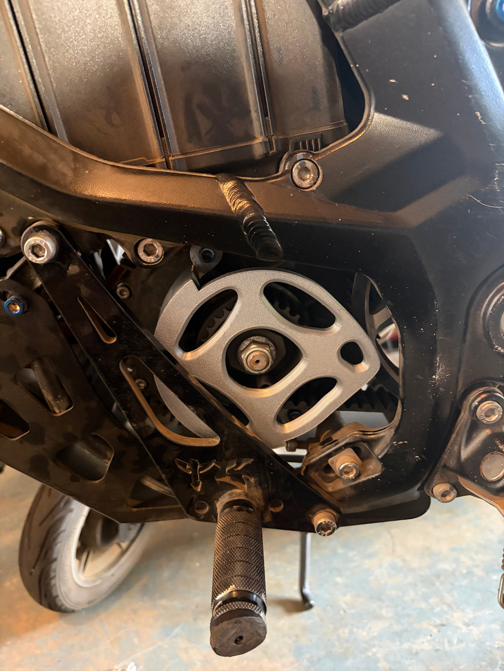 Surron ultra bee motor cover (titanium included)