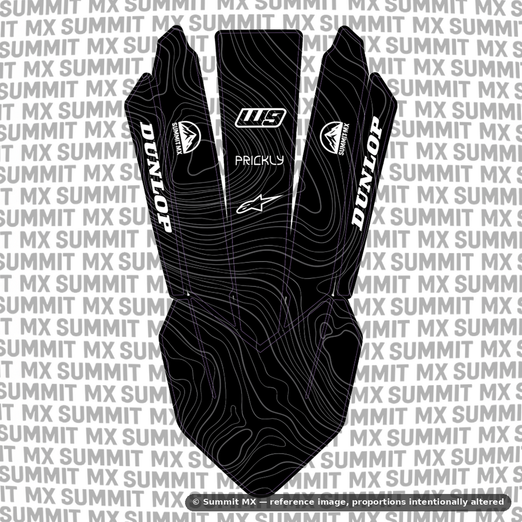 KTM 85 Front Fender Decal