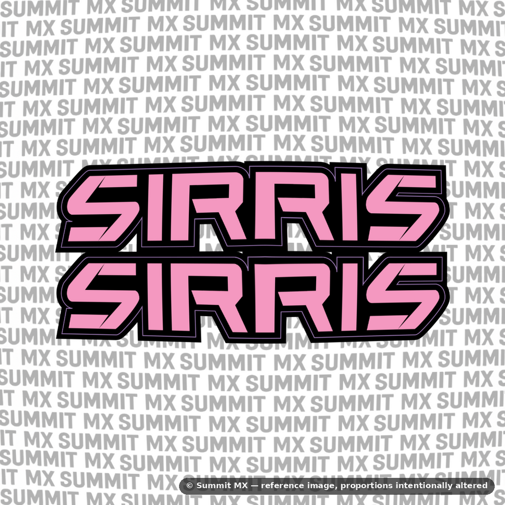 Sirris Fork Tube Decal