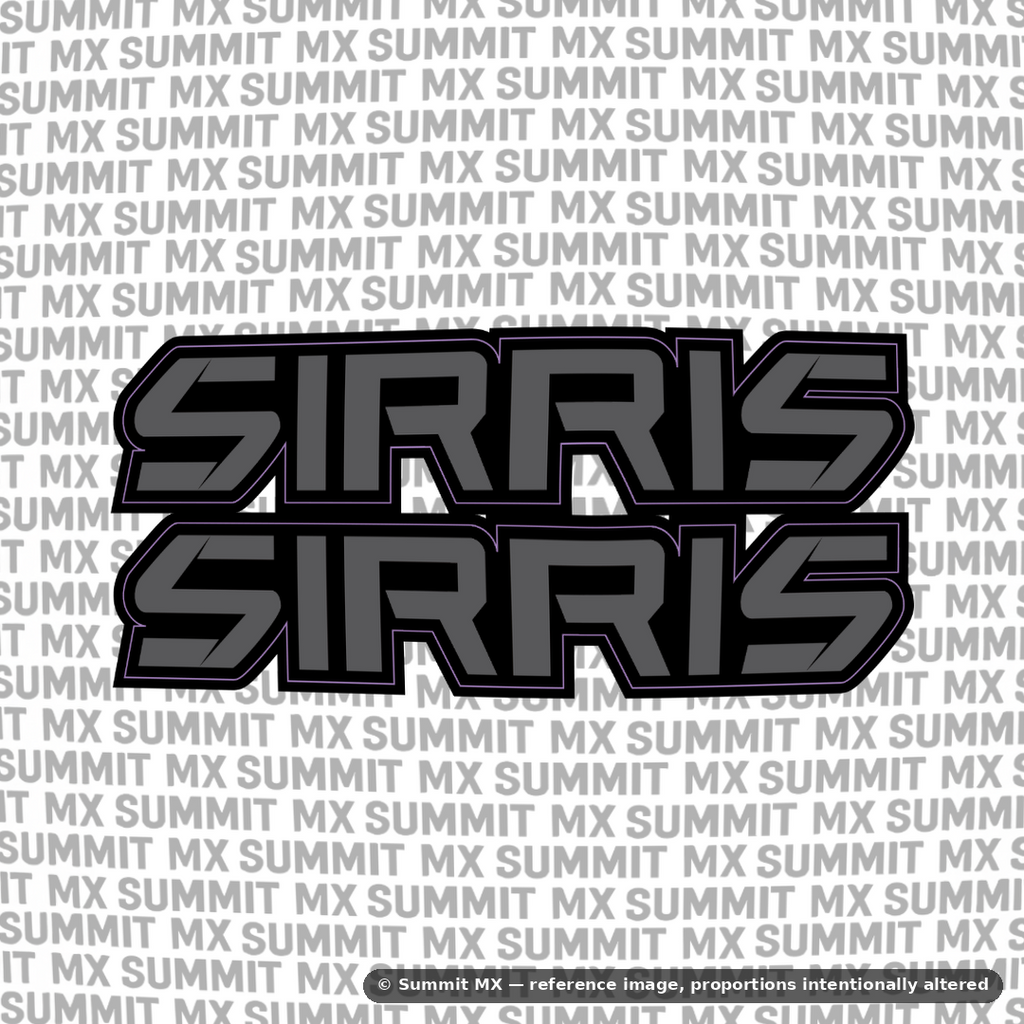 Sirris Fork Tube Decal