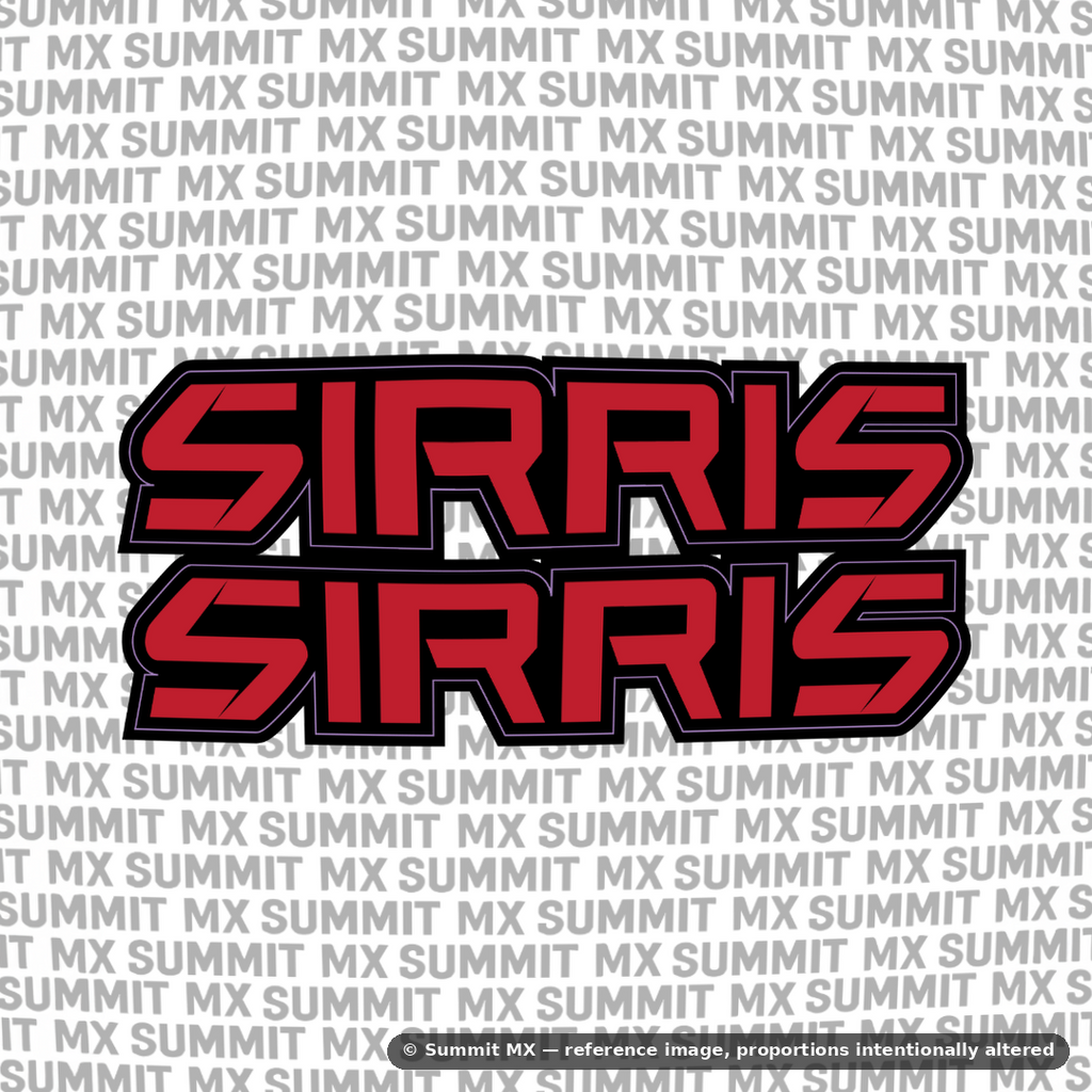 Sirris Fork Tube Decal