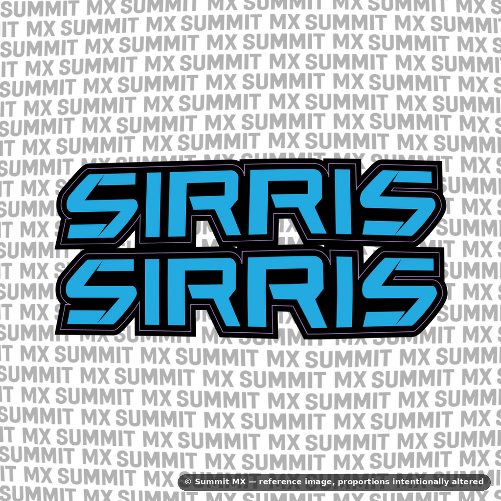 Sirris Fork Tube Decal
