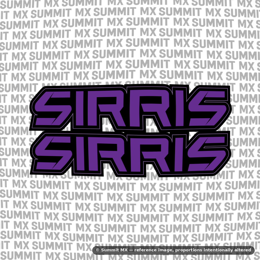 Sirris Fork Tube Decal