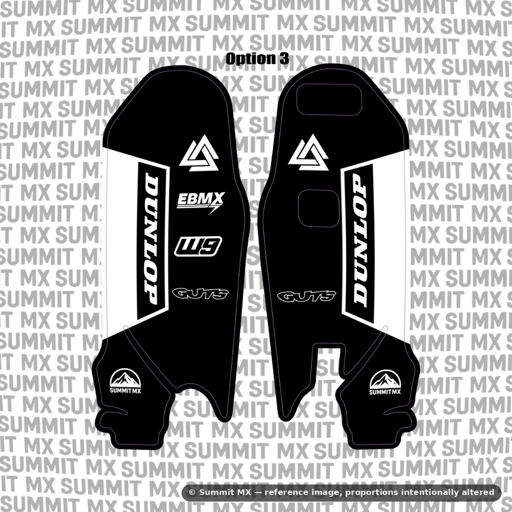 Ultra Bee Fork Guard Decal